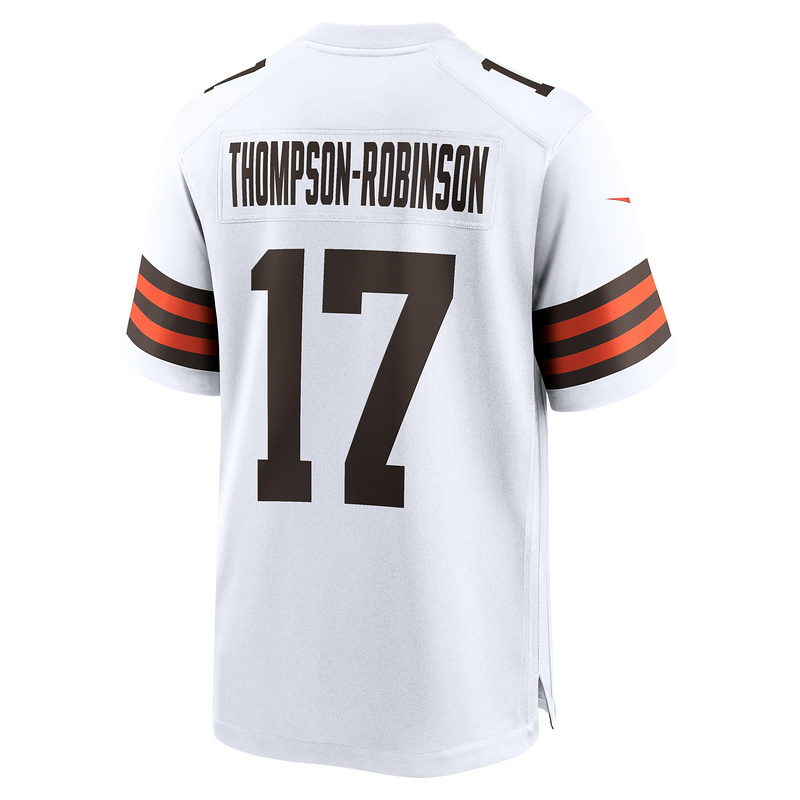 Men's Cleveland Browns Dorian Thompson-Robinson Nike White Game Jersey