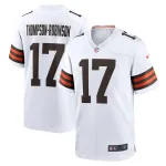 Men's Cleveland Browns Dorian Thompson-Robinson Nike White Game Jersey