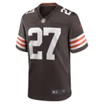 Men's Cleveland Browns Lorenzo Burns Nike Brown Team Game Jersey