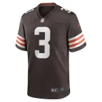 Men's Cleveland Browns Marquise Goodwin Nike Brown Team Game Jersey