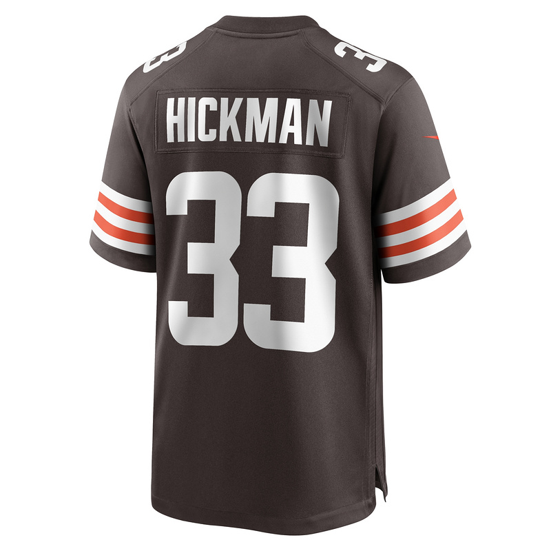 Men's Cleveland Browns Ronnie Hickman Nike Brown Team Game Jersey