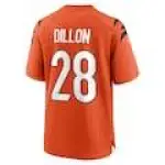 Men's Corey Dillon Cincinnati Bengals Nike Retired Player Alternate Game Jersey - Orange