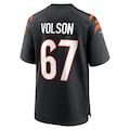 Men's Cordell Volson Cincinnati Bengals Nike Game Player Jersey - Black