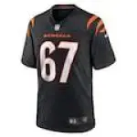Men's Cordell Volson Cincinnati Bengals Nike Game Player Jersey - Black