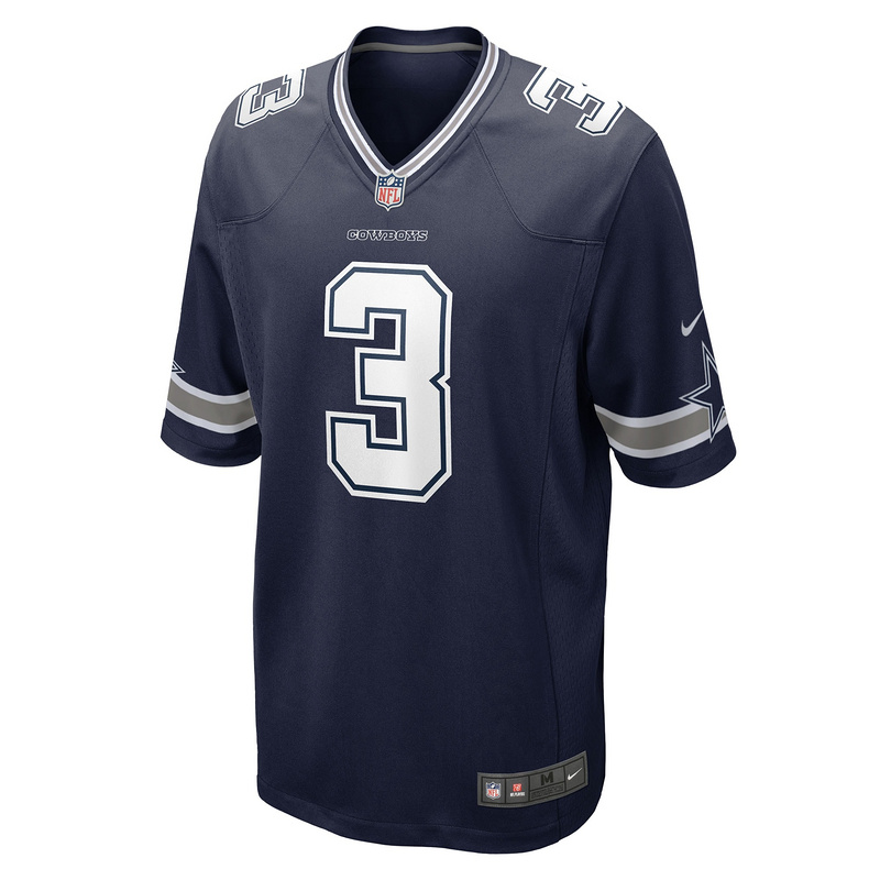 Men's Dallas Cowboys Brandin Cooks Nike Navy Game Jersey