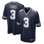 Men's Dallas Cowboys Brandin Cooks Nike Navy Game Jersey