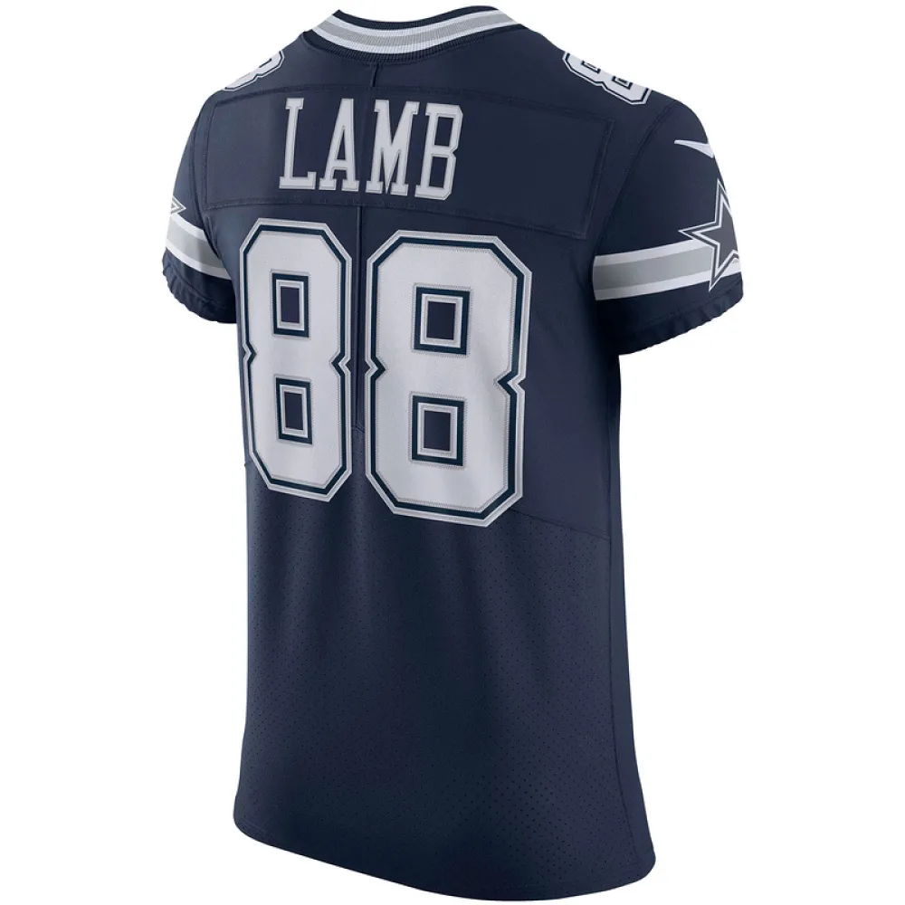 Men's Dallas Cowboys CeeDee Lamb Nike Navy Vapor Elite Jersey