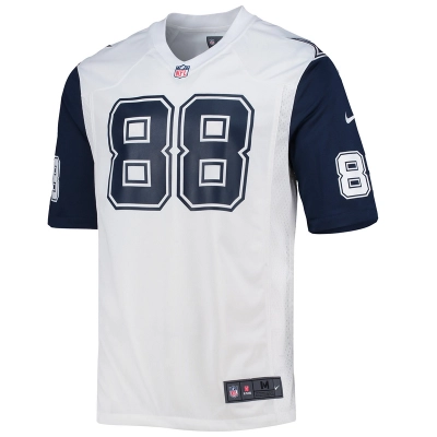 Men's Dallas Cowboys CeeDee Lamb Nike White Alternate Game Jersey 01