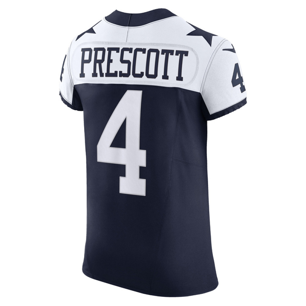 Men's Dallas Cowboys Dak Prescott Nike Navy Alternate Vapor F.U.S.E. Elite Jersey