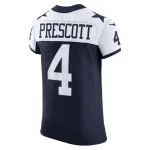 Men's Dallas Cowboys Dak Prescott Nike Navy Alternate Vapor F.U.S.E. Elite Jersey