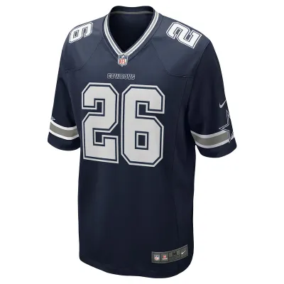 Men's Dallas Cowboys DaRon Bland Nike Navy Game Jersey 01