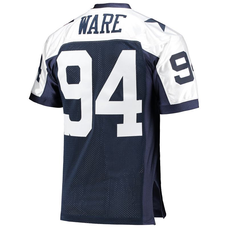 Men's DeMarcus Ware Mitchell & Ness Navy 2011 Authentic Throwback Retired Player Jersey