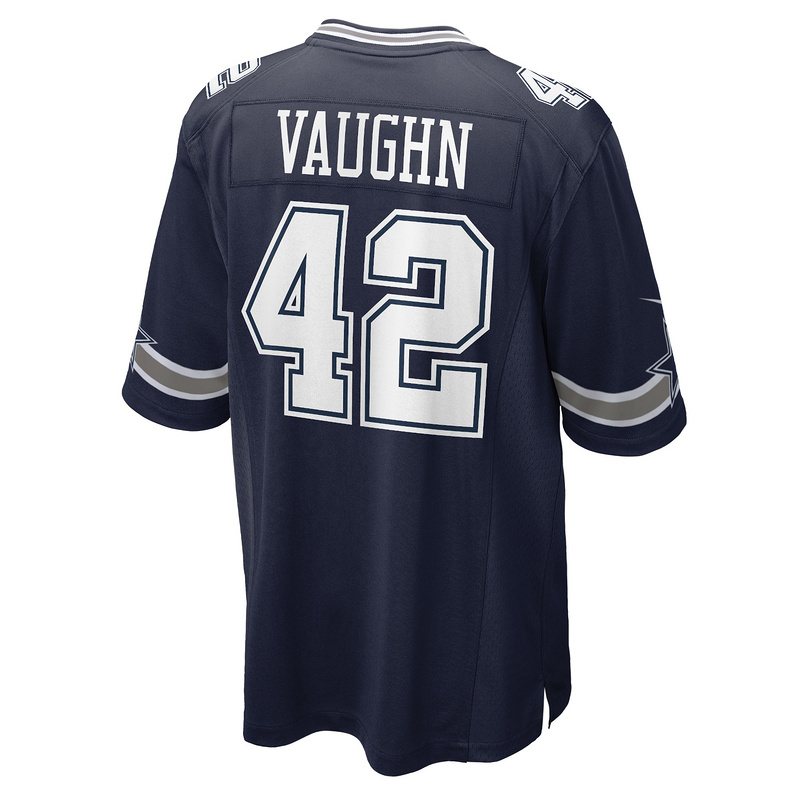 Men's Dallas Cowboys Deuce Vaughn Nike Navy Game Jersey