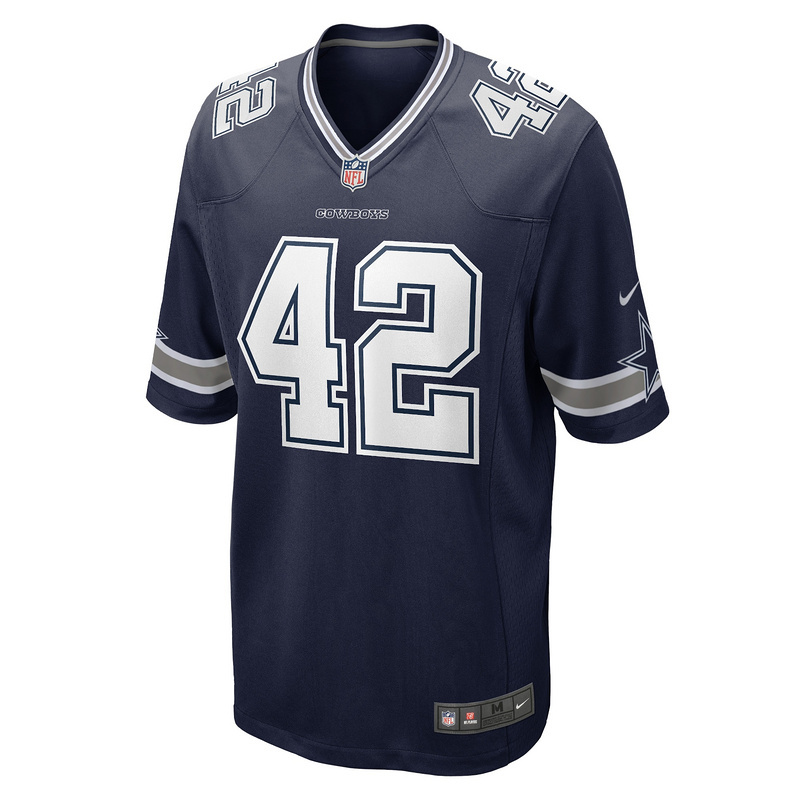 Men's Dallas Cowboys Deuce Vaughn Nike Navy Game Jersey