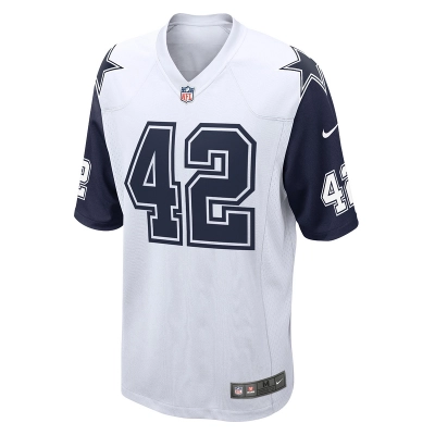 Men's Dallas Cowboys Deuce Vaughn Nike White Alternate Game Jersey 01