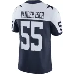 Men's Dallas Cowboys Leighton Vander Esch Nike Navy Alternate Vapor Limited Jersey