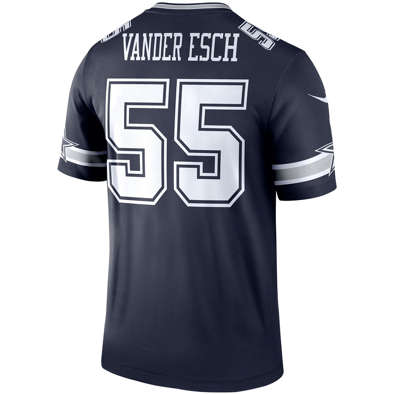 Men's Dallas Cowboys Leighton Vander Esch Nike Navy Legend Player Jersey