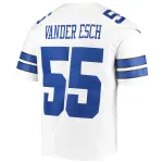 Men's Dallas Cowboys Leighton Vander Esch Nike White 60th Anniversary Limited Jersey