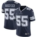 Men's Dallas Cowboys Leighton Vander Esch Nike Navy Vapor Limited Player Jersey