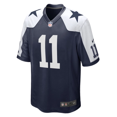 Men's Dallas Cowboys Micah Parsons Nike Navy Alternate Game Jersey 01