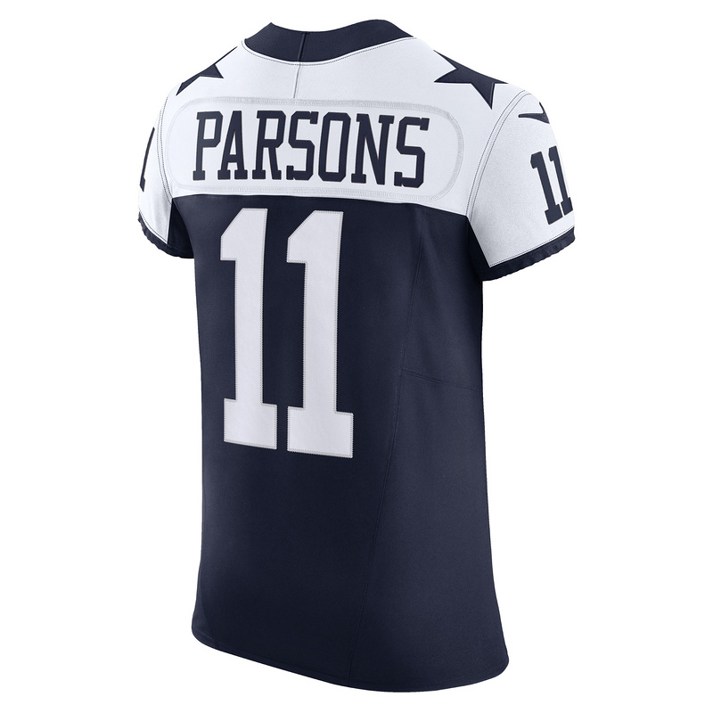 Men's Dallas Cowboys Micah Parsons Nike Navy Alternate Vapor F.U.S.E. Elite Jersey