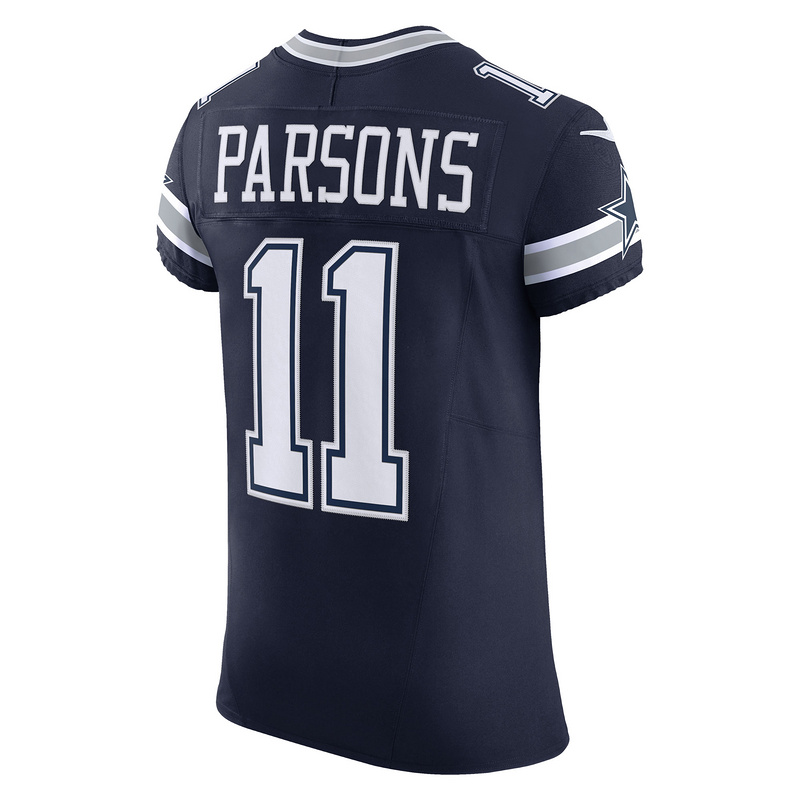 Men's Dallas Cowboys Micah Parsons Nike Navy Vapor F.U.S.E. Elite Jersey