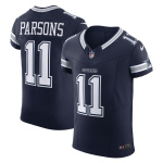 Men's Dallas Cowboys Micah Parsons Nike Navy Vapor F.U.S.E. Elite Jersey