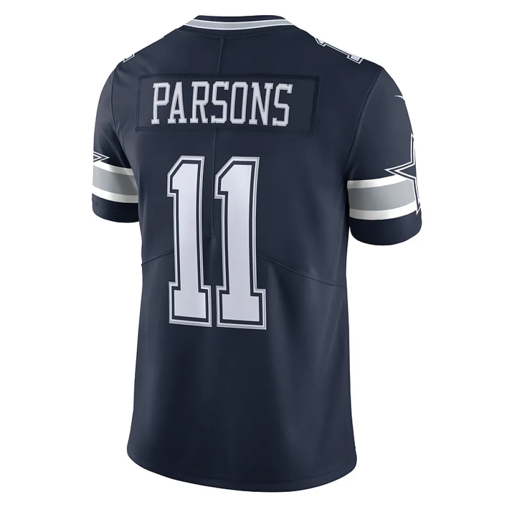 Men's Dallas Cowboys Micah Parsons Nike Navy Vapor Limited Jersey
