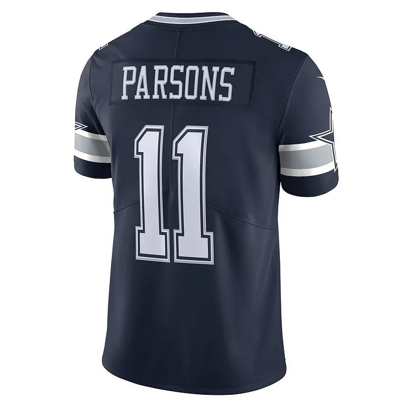 Men's Dallas Cowboys Micah Parsons Nike Navy Vapor Limited Jersey
