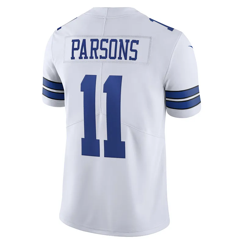 Men's Dallas Cowboys Micah Parsons Nike White Vapor Limited Jersey