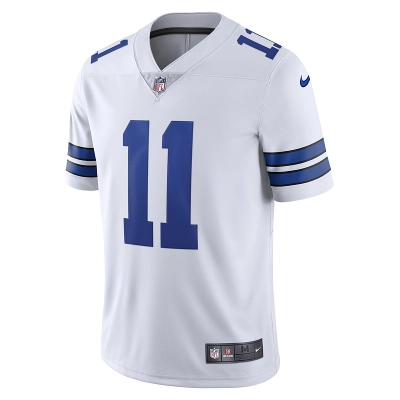 Men's Dallas Cowboys Micah Parsons Nike White Vapor Limited Jersey 01