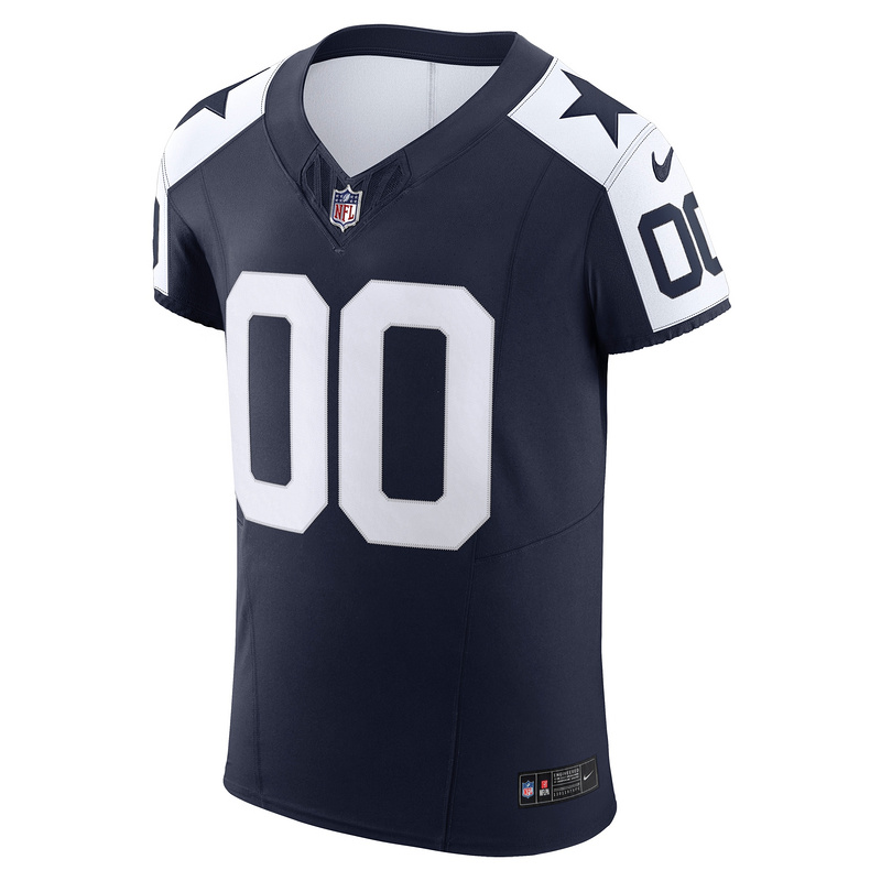 Men's Dallas Cowboys Nike Navy Vapor F.U.S.E. Elite Custom Jersey