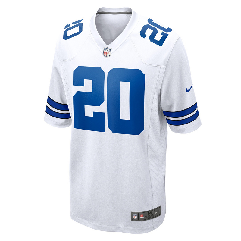 Men's Dallas Cowboys Tony Pollard Nike White Game Player Jersey