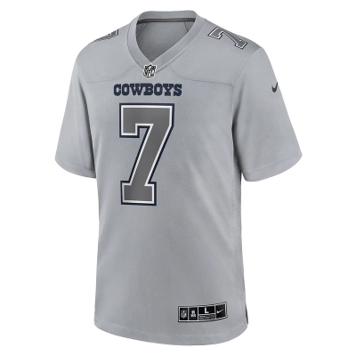 Men's Dallas Cowboys Trevon Diggs Nike Gray Atmosphere Fashion Game Jersey 01