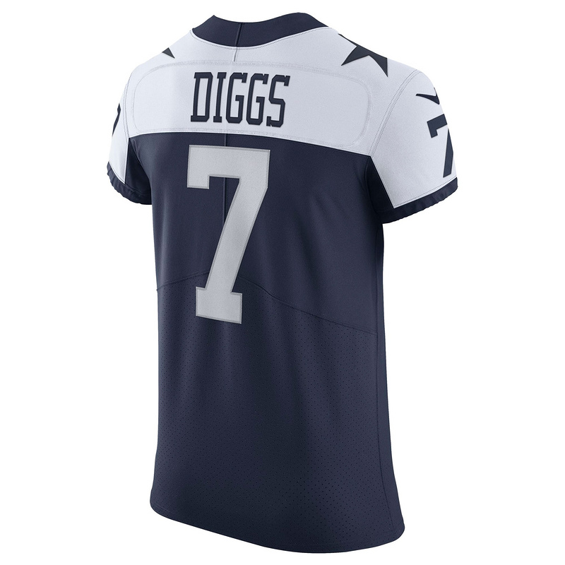 Men's Dallas Cowboys Trevon Diggs Nike Navy Alternate Vapor Elite Jersey