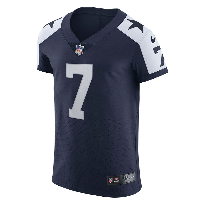 Men's Dallas Cowboys Trevon Diggs Nike Navy Alternate Vapor Elite Jersey