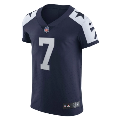 Men's Dallas Cowboys Trevon Diggs Nike Navy Alternate Vapor Elite Jersey 01