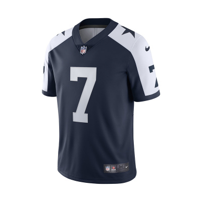 Men's Dallas Cowboys Trevon Diggs Nike Navy Alternate Vapor Limited Jersey 01