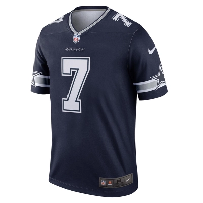 Men's Dallas Cowboys Trevon Diggs Nike Navy Legend Jersey 01