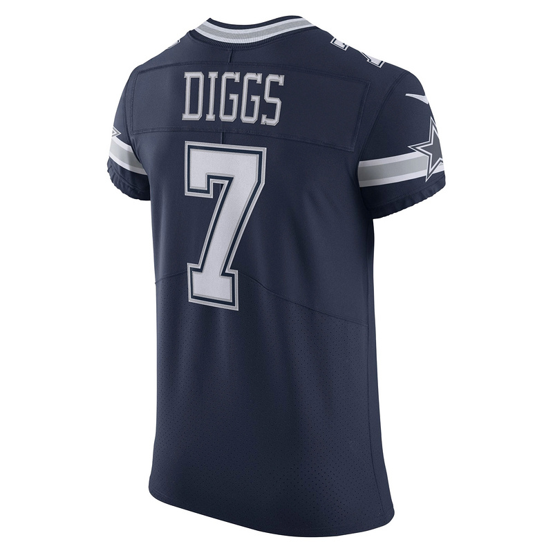 Men's Dallas Cowboys Trevon Diggs Nike Navy Vapor Elite Jersey