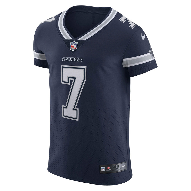 Men's Dallas Cowboys Trevon Diggs Nike Navy Vapor Elite Jersey