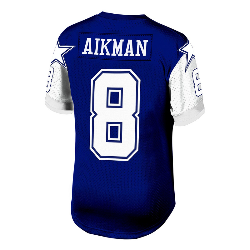 Men's Dallas Cowboys Troy Aikman Mitchell & Ness Navy Legacy Replica Jersey