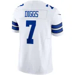 Men's Dallas Cowboys Trevon Diggs Nike White Vapor F.U.S.E. Limited Jersey