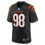 Men's D.J. Reader Cincinnati Bengals Nike Game Jersey - Black