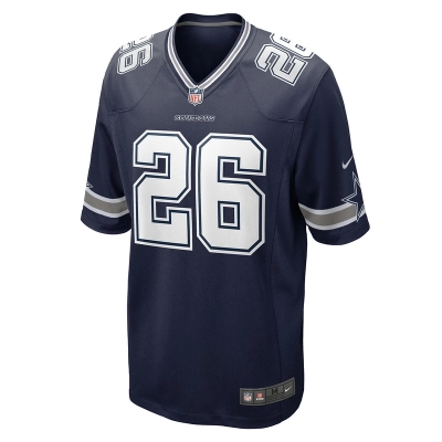Men's Dallas Cowboys DaRon Bland Nike Navy Player Game Jersey 01