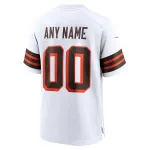 Men's Cleveland Browns Nike White 1946 Collection Alternate Custom