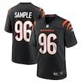 Men's Cam Sample Cincinnati Bengals Nike Game Jersey - Black