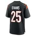 Men's Chris Evans Cincinnati Bengals Nike Game Jersey - Black