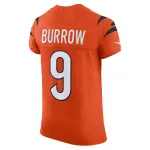 Men's Cincinnati Bengals Joe Burrow Nike Orange Vapor F.U.S.E. Elite Jersey
