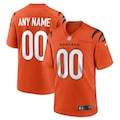 Men's Cincinnati Bengals Nike Alternate Game Custom Jersey - Orange